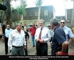 Pictures taken after military actions in Gori