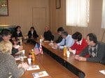 U.S. Visitors Trip to Gori. Meeting with Gori University Rector,